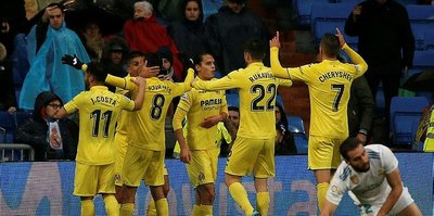 Villarreal'den Real'e darbe