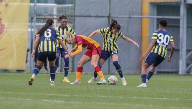 Galatasaray kadınlar derbisinde Fenerbahçe'yi mağlup etti!