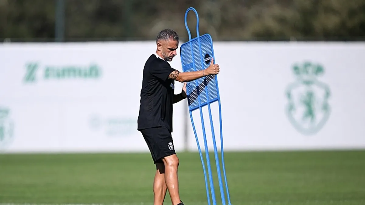 Sporting CP Teknik Direktörü Rui Borges: Galatasaray'ın çok kaliteli oyuncuları var