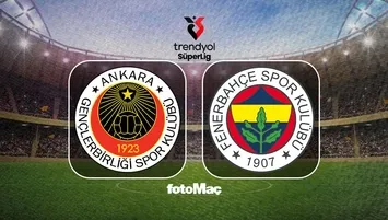 Gençlerbirliği-Fenerbahçe maç bilgileri!