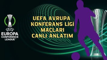 UEFA Avrupa Konferans Ligi maçları canlı anlatım | Konferans Ligi maç sonuçları ve skorlar