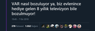 Fenerbahçe taraftarından ’VAR’ tepkisi!