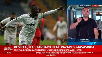 Jackson Muleka transferde kolaylık istedi! Beşiktaş ile Standard Liege pazarlık masasında
