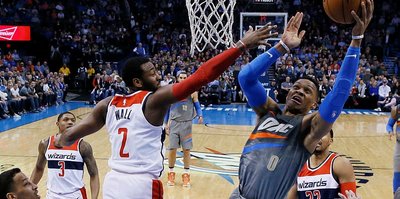Russell Westbrook'tan 46 sayı