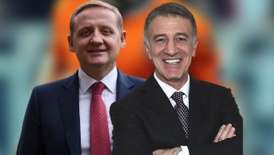 Ahmet Ağaoğlu ve Göksel Gümüşdağ Trabzonspor'un anlaştığı Edin Visca'nın transferi sonrası açıklamalarda bulundular