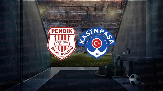 Pendikspor Kasımpaşa maçı CANLI İZLE