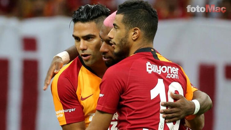Son dakika spor haberi: Galatasaray'da flaş Belhanda ve Falcao detayı! Lazio 11'inde...