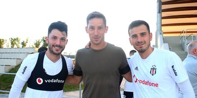 Holosko ve Vittek'ten Beşiktaş'a ziyaret