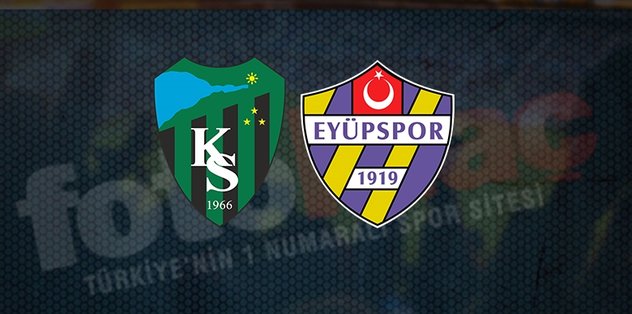 Kocaelispor - Eyüpspor maçı saat kaçta hangi kanalda CANLI yayınlanacak? - Son dakika TFF 1.Lig h...