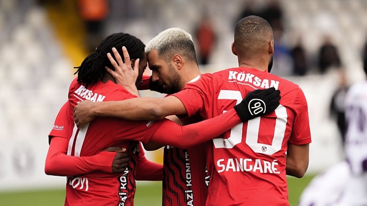 Gaziantep FK deplasmanda Emre Gökdemir İnşaat Ankara Keçiörengücü'nü rahat yendi!