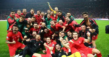A Milli Futbol Takımımız tarihe geçti!