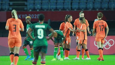 Tokyo 2020'de Hollanda'dan 10 gollü açılış!