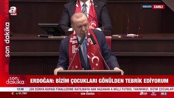 Başkan Erdoğan: Milli takımımız göğsümüzü kabartacak