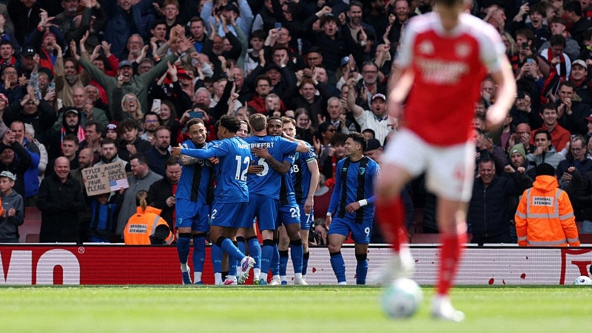Arsenal'a sahasında Bournemouth çelmesi!