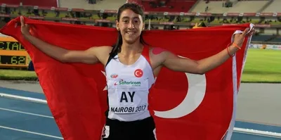 Mizgin Ay, Kenya'da altın madalya kazandı