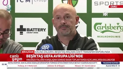 >Italiano, Kauno Zalgiris maçı sonrası konuştu!