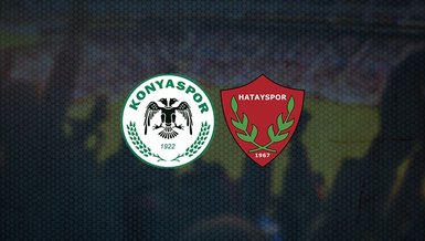 Konyaspor Hatayspor maçı CANLI anlatım