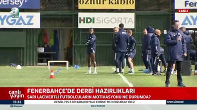 Fenerbahçe'de Beşiktaş derbisinin hazırlıkları sürüyor