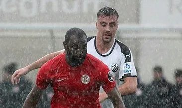 Antalyaspor'dan tatsız hazırlık