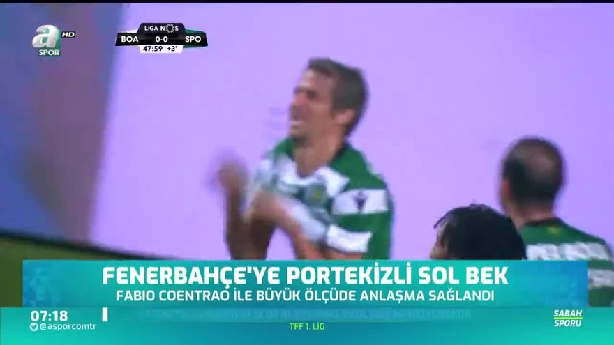 Fenerbahçe'ye Portekizli sol bek
