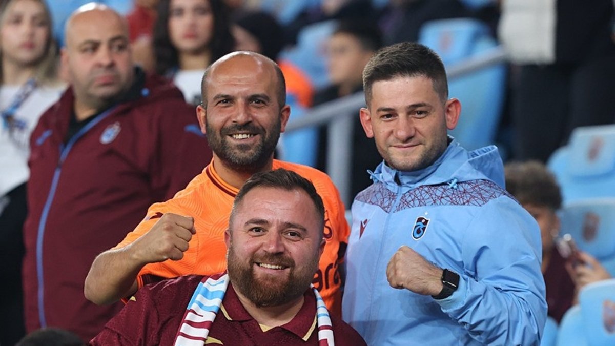 Trabzon'da yer-gök bordo mavi