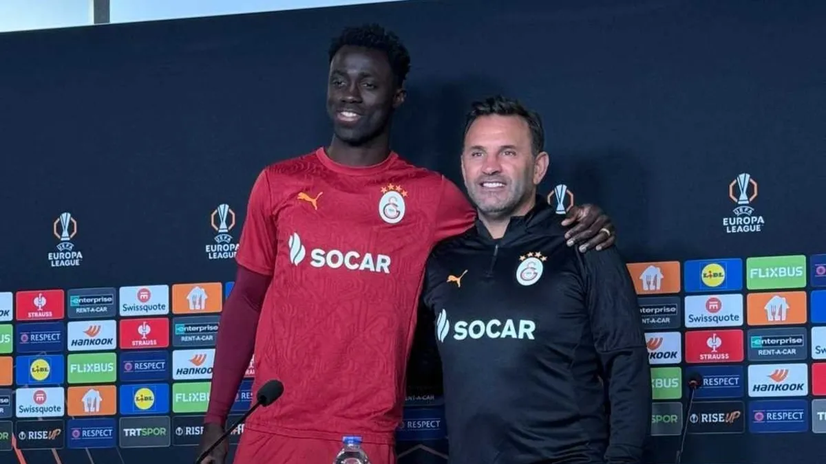Galatasaray Teknik Direktörü Okan Buruk'tan Davinson Sanchez sözleri!
