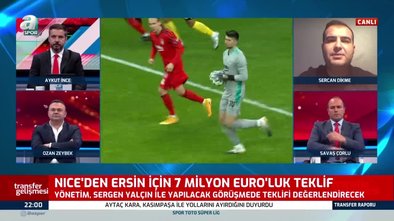 Son dakika BJK transfer haberleri | Beşiktaşlı Ersin Destanoğlu'na Nice'ten teklif! 7 milyon Euro