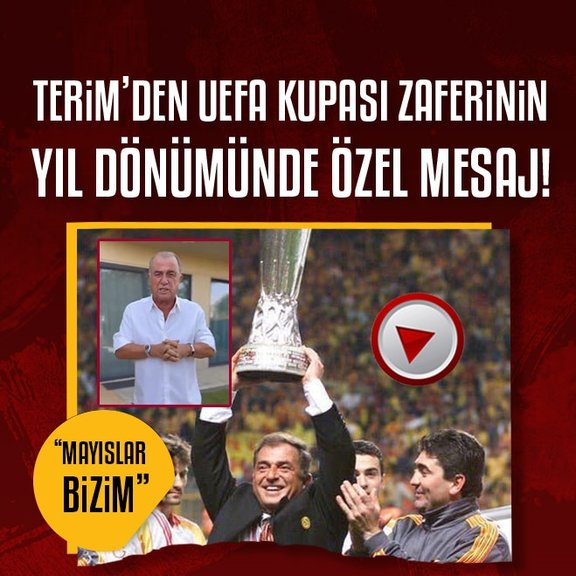 Fatih Terim: Mayıslar bizim!