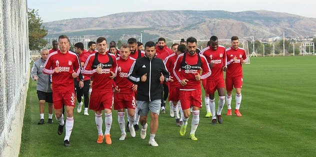 Sivasspor'da Galatasaray maçı hazırlıkları