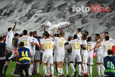 La Liga’da şampiyon Real Madrid!