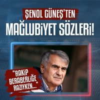 Şenol Güneş: Rakip beraberliğe razıyken...