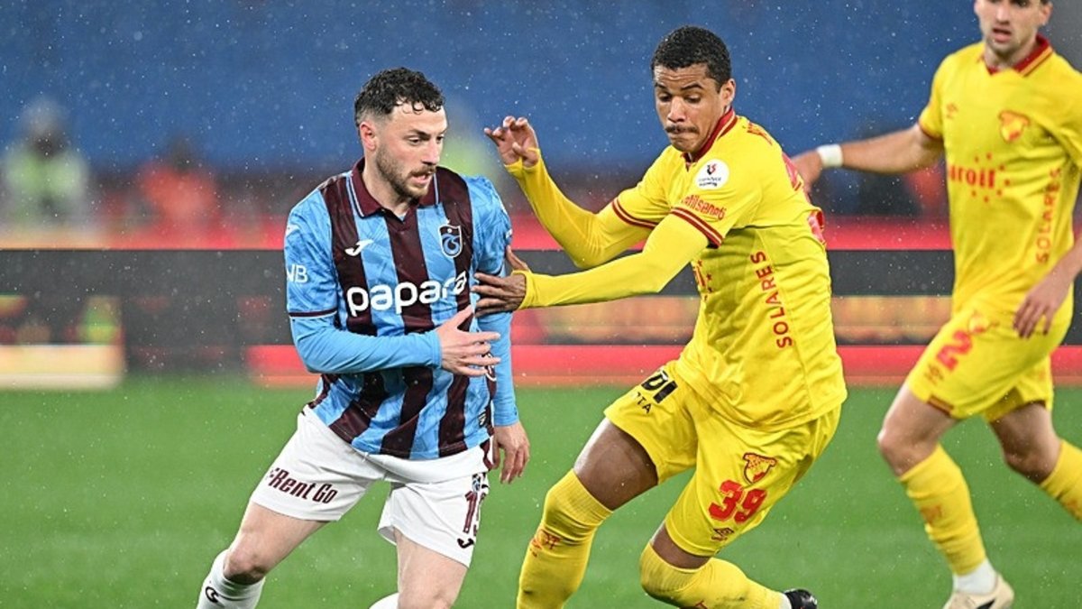 Trabzonspor evinde Göztepe'ye 2 puan bıraktı!