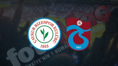 RİZESPOR TRABZONSPOR CANLI İZLE 📺 | Çaykur Rizespor - Trabzonspor maçı ne zaman, saat kaçta ve hangi kanalda canlı yayınlanacak?