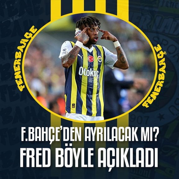 Fenerbahçe’den ayrılacak mı? Fred böyle açıkladı