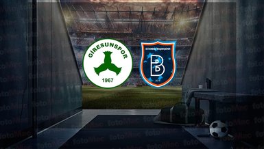 Giresunspor - Başakşehir maçı ne zaman, saat kaçta ve hangi kanalda canlı yayınlanacak? | Süper Lig