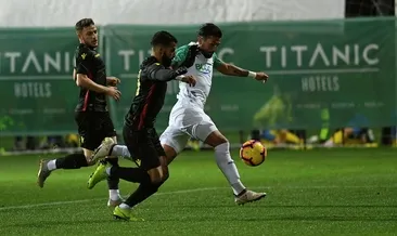 Yeni Malatyaspor'dan Bursaspor'a fark!