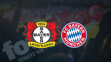 Bayer Leverkusen - Bayern Münih maçı ne zaman? Saat kaçta ve hangi kanalda canlı yayınlanacak? | Almanya Bundesliga