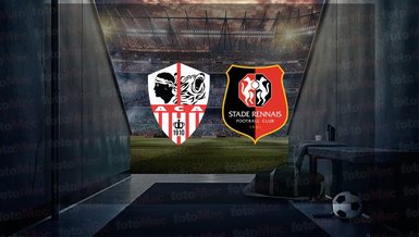 Ajaccio - Rennes maçı ne zaman, saat kaçta ve hangi kanalda canlı yayınlanacak? | Fransa Ligue 1
