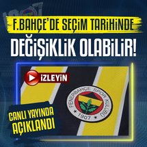 Fenerbahçe'de seçim tarihi değişebilir!