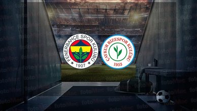 FENERBAHÇE RİZESPOR ŞİFRESİZ CANLI İZLE! FB ZTK maçı hangi kanalda canlı yayınlanacak? | Ziraat Türkiye Kupası
