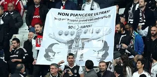 Beşiktaş taraftarından Higuain göndermesi