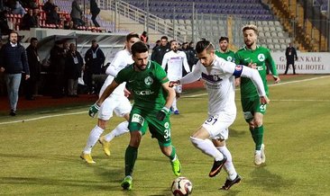 Giresunspor deplasmanda kayıp