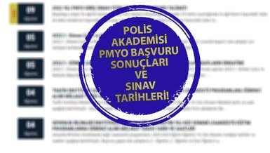 PMYO BAŞVURU SONUÇLARI VE SINAV TARİHİ | Polis Akademisi sınavları ne zaman yapılacak, kaç aşama olacak?