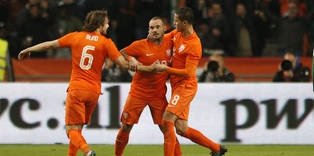 Sneijder 100. maçını boş geçmedi