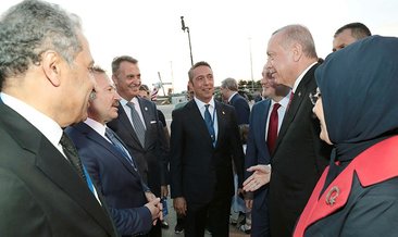 Kulüp başkanları 15 Temmuz için Atatürk Havalimanı'nda