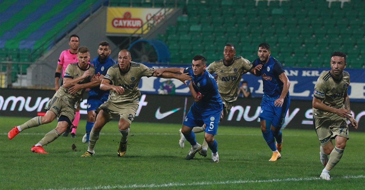 Caykur Rizespor 1 2 Fenerbahce Mac Sonucu Son Dakika Fenerbahce Haberleri Fotomac