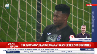 Trabzonspor, Onana'da mutlu sona yakın!