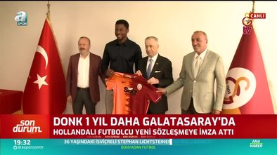 Ryan Donk 1 yıl daha Galatasaray'da