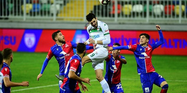 Bursaspor'un lider ile arasındaki puan farkı açıldı