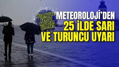 İstanbul'da yağmur ne kadar sürecek? Meteoroloji raporunu paylaştı: İşte 16 Ocak hava durumu...
